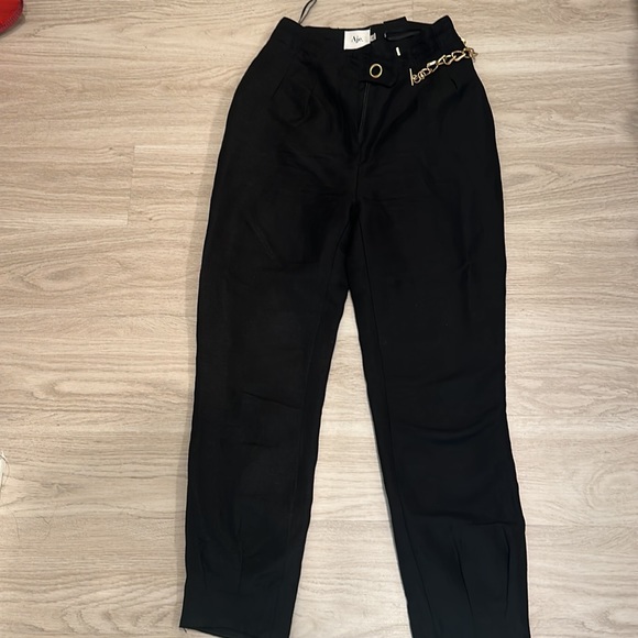 Aje-Annabelle Chain-Embellished Cropped Pants - Picture 6 of 11